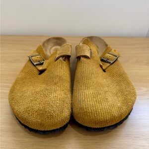 Birkenstock Boston Corduroy Cork Brown - 43 (men’s 10-10.5 / women’s 12-12.5)